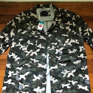 NWT rue 21 camo jacket